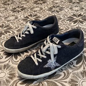 Navy golden goose sneaker size 40